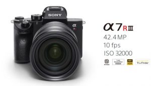 Hohe Auflösung, schnelle Serienbilder: die Sony a7R III