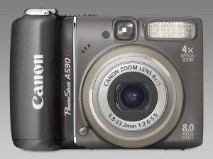 Die Digitalkamera Canon Powershot A 590 IS mit 8 Megapixel