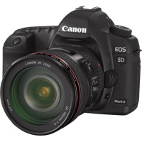 Canon EOS 5D Mark II: Brandneu ab November im Handel. Foto: Canon.