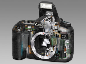 Schnell und professionell: Canon Spiegelreflex Digitalkamera EOS 40 D