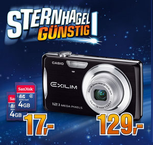 Casio Exilim EX Z 280 Digitalkamera bei Saturn (Abbildung: Saturn)