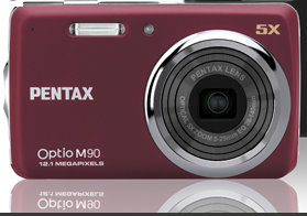 Pentax Optio M90 Digitalkamera (Foto: Pentax)