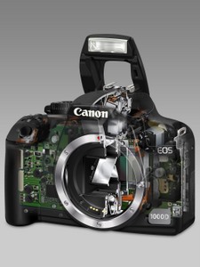 Canon EOS 1000D DSLR Digitalkamera (Foto: Canon)