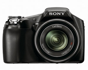Sony HX100V Digitalkamera 3 Zoll schwarz foto sony