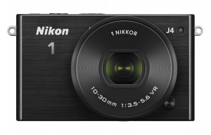 Nikon 1 J4 in Frontansicht