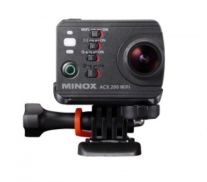 Artikelgebend ist die neue Action-Cam aus dem Hause Minox - die ACX 200 WiFi